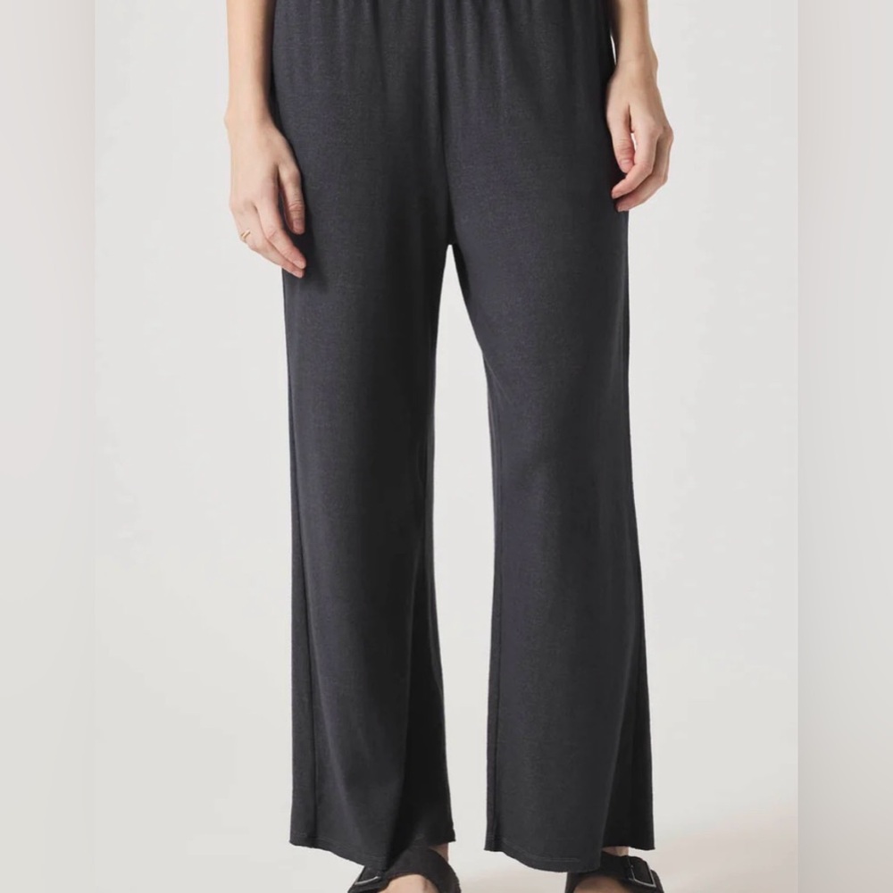 Splendid Wide Leg Knit Cropped Pants